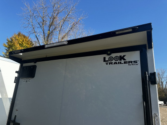 New 2025 LOOK TRAILERS LOOK 7x16 Enclosed Black out Cargo / Enclosed Trailer