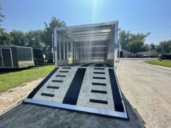 New 2025 SNOPRO TRAILERS HYBRID 101X12 Snowmobile Trailer