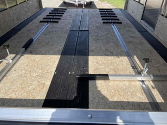New 2025 SNOPRO TRAILERS HYBRID 101X12 Snowmobile Trailer