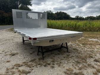 New CM Truck Bed All aluminum Single wheel C/C
