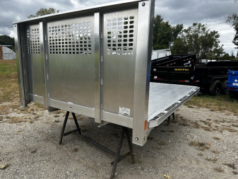 New CM Truck Bed All aluminum Single wheel C/C