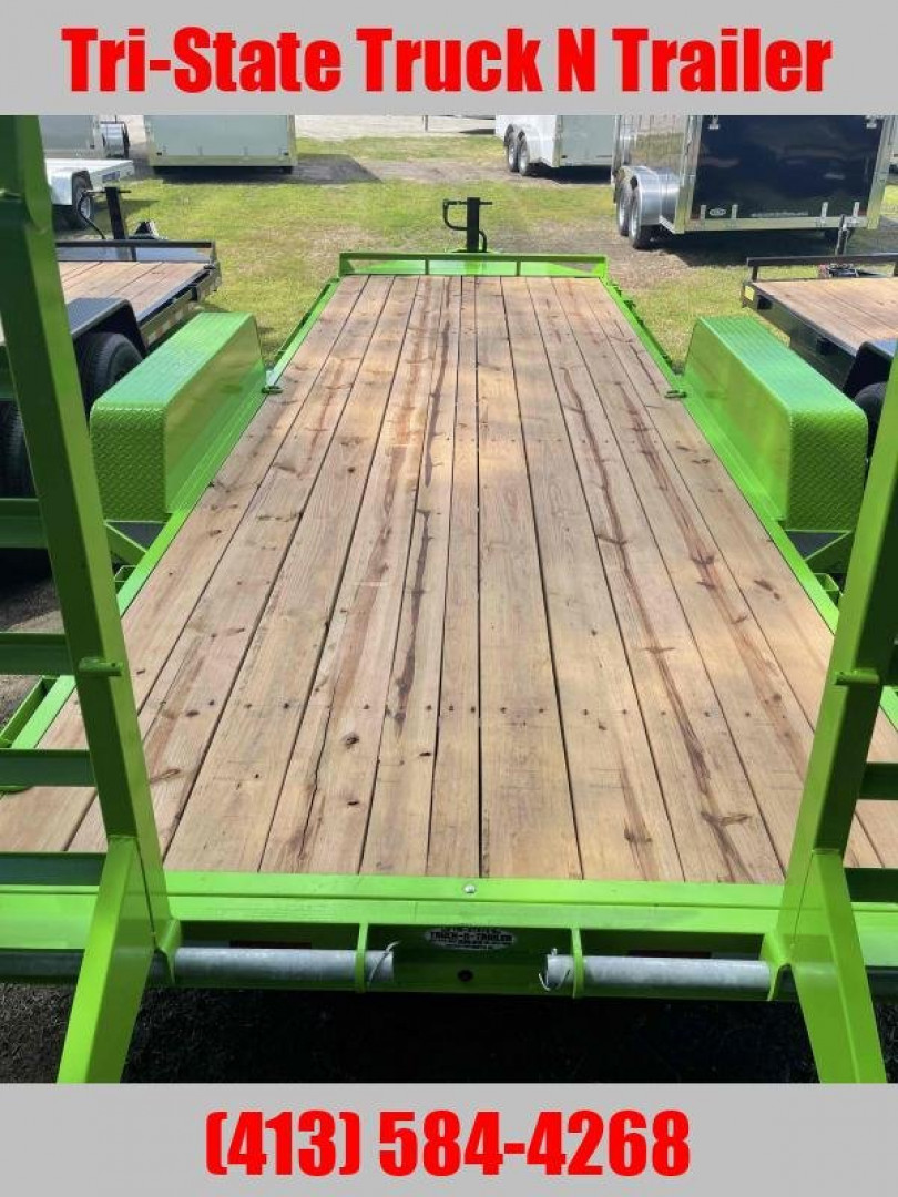 New 2025 BWISE 20' 14k GVW Equipment Trailer