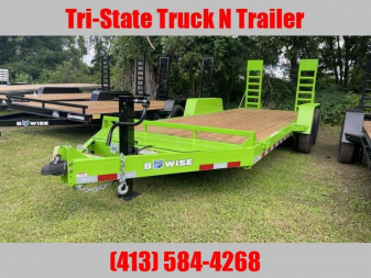 New 2025 BWISE 20' 14k GVW Equipment Trailer