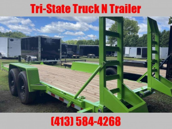 New 2025 BWISE 20' 14k GVW Equipment Trailer