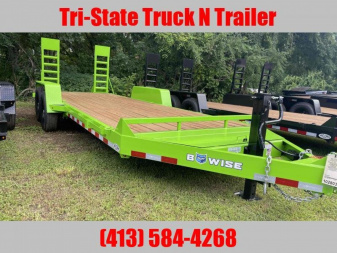 New 2025 BWISE 20' 14k GVW Equipment Trailer