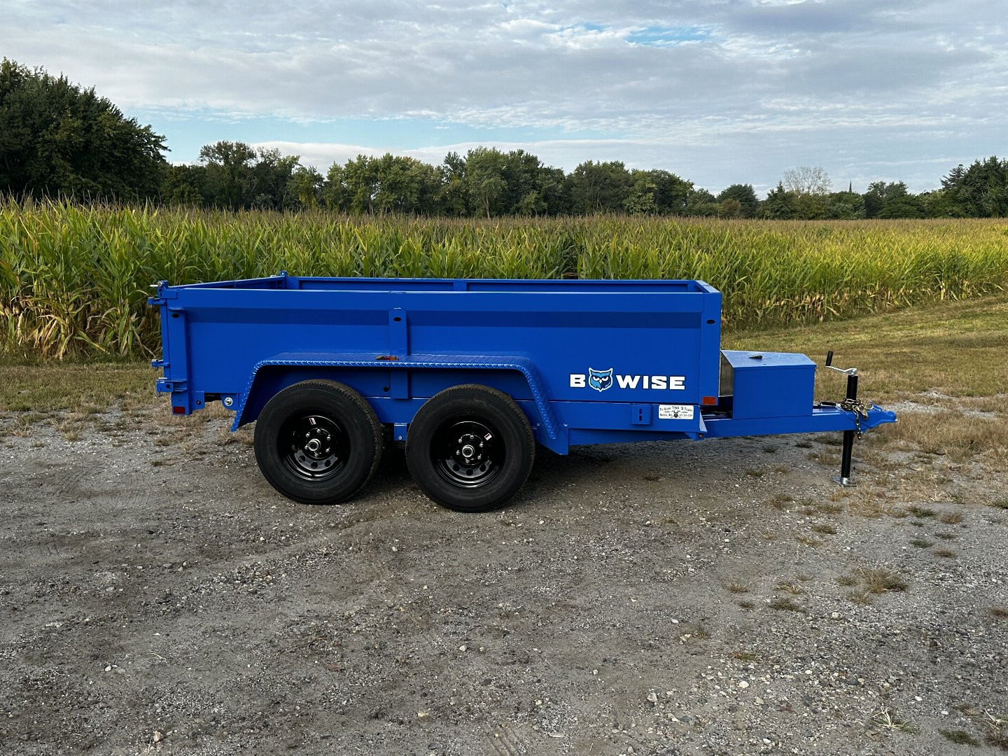 New 2025 BWISE NEW Brimar Bwise DT 6x10 LP-LE-10 dump trailer Dump Trailer