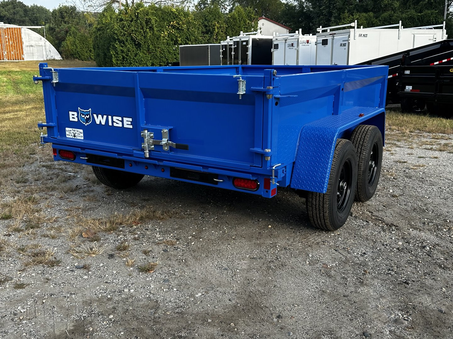 New 2025 BWISE NEW Brimar Bwise DT 6x10 LP-LE-10 dump trailer Dump Trailer
