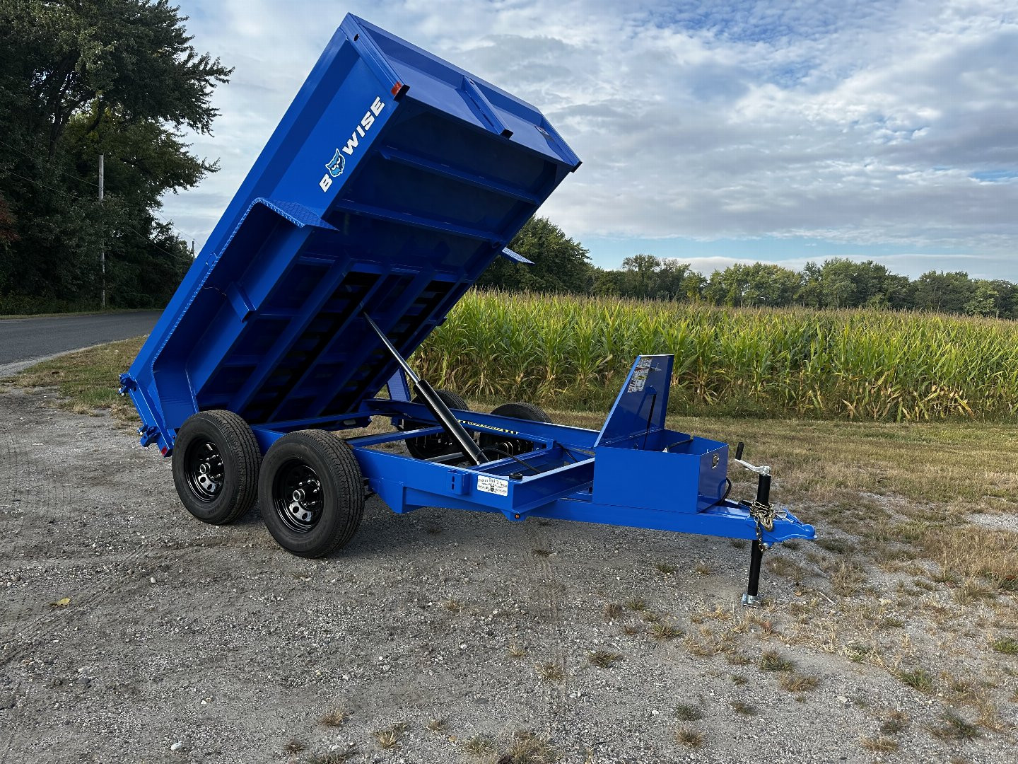 New 2025 BWISE NEW Brimar Bwise DT 6x10 LP-LE-10 dump trailer Dump Trailer