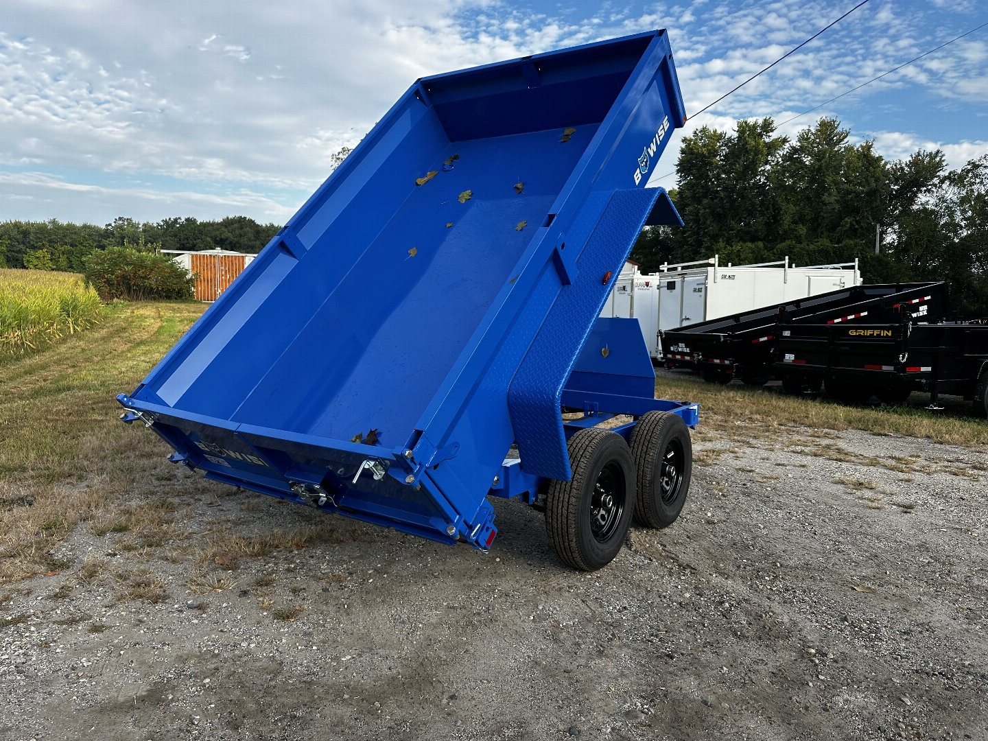 New 2025 BWISE NEW Brimar Bwise DT 6x10 LP-LE-10 dump trailer Dump Trailer