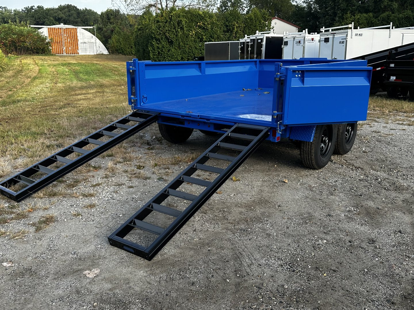New 2025 BWISE NEW Brimar Bwise DT 6x10 LP-LE-10 dump trailer Dump Trailer