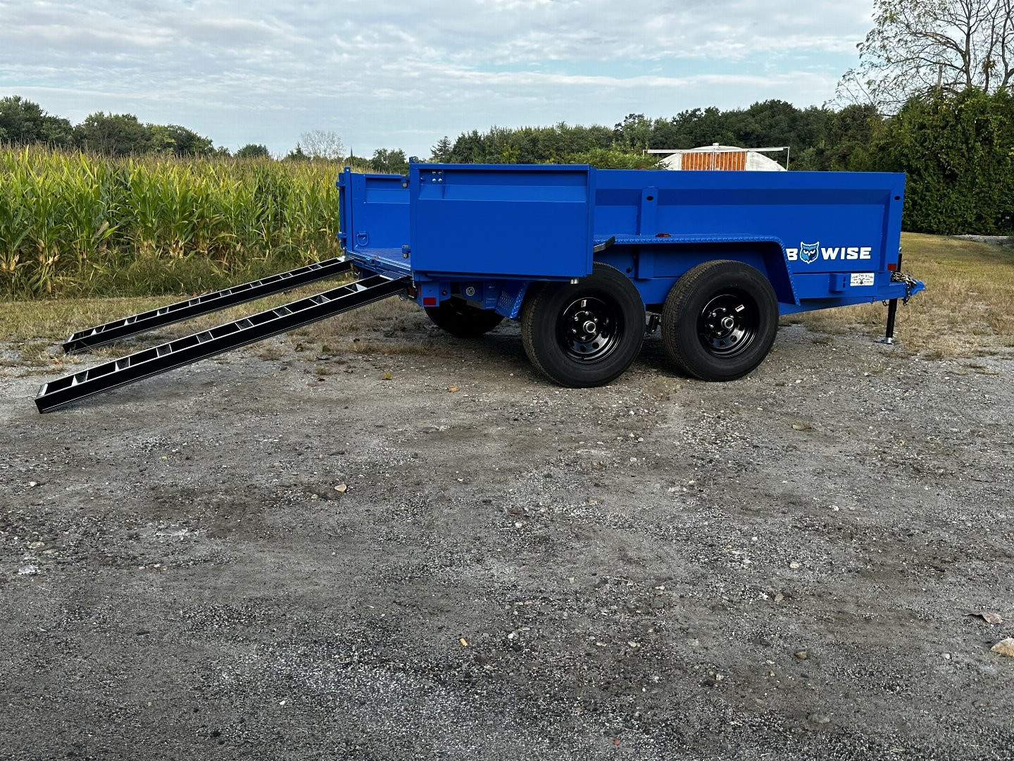 New 2025 BWISE NEW Brimar Bwise DT 6x10 LP-LE-10 dump trailer Dump Trailer