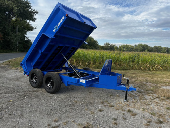 New 2025 BWISE NEW Brimar Bwise DT 6x10 LP-LE-10 dump trailer Dump Trailer