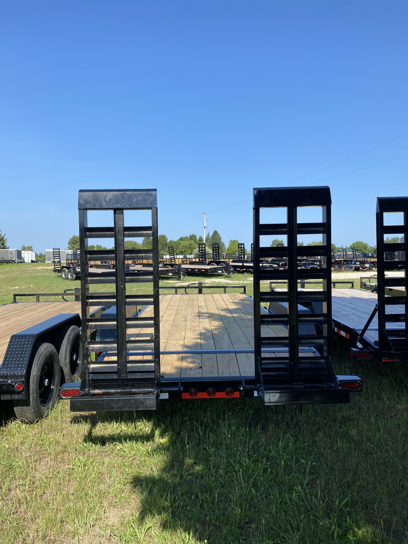 New 2026 Load Trail 20' Car Hauler STAND UP RAMPS