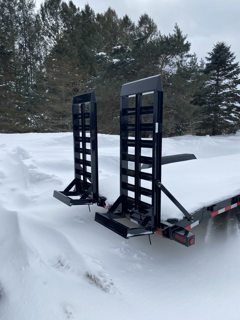 New 2026 Load Trail 20' Car Hauler STAND UP RAMPS