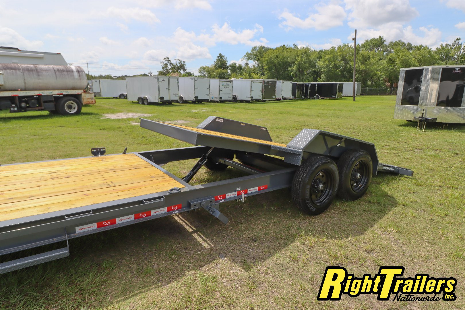 New 2025 7X22 Bigfoot Tilt Trailer