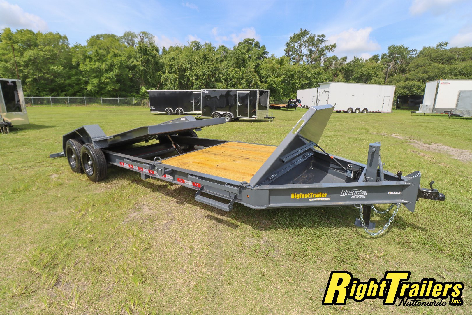 New 2025 7X22 Bigfoot Tilt Trailer