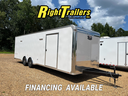 New 2025 8.5X28 Vintage Race Trailer
