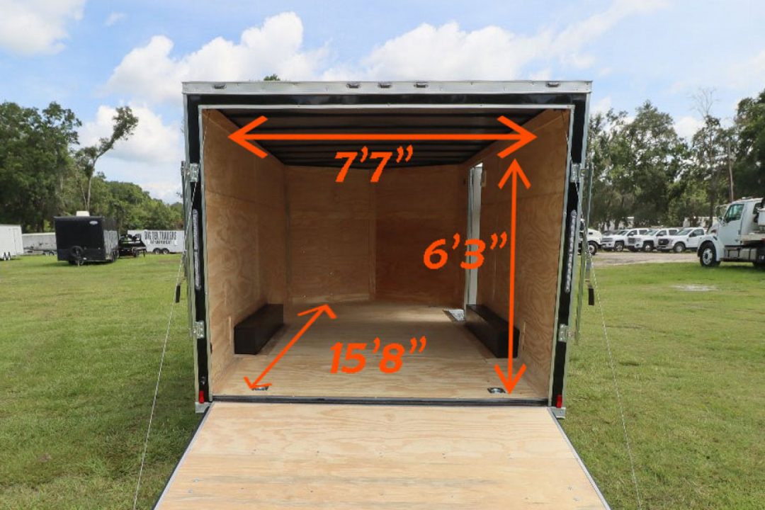 New Anvil 8.5X16 Cargo Trailer