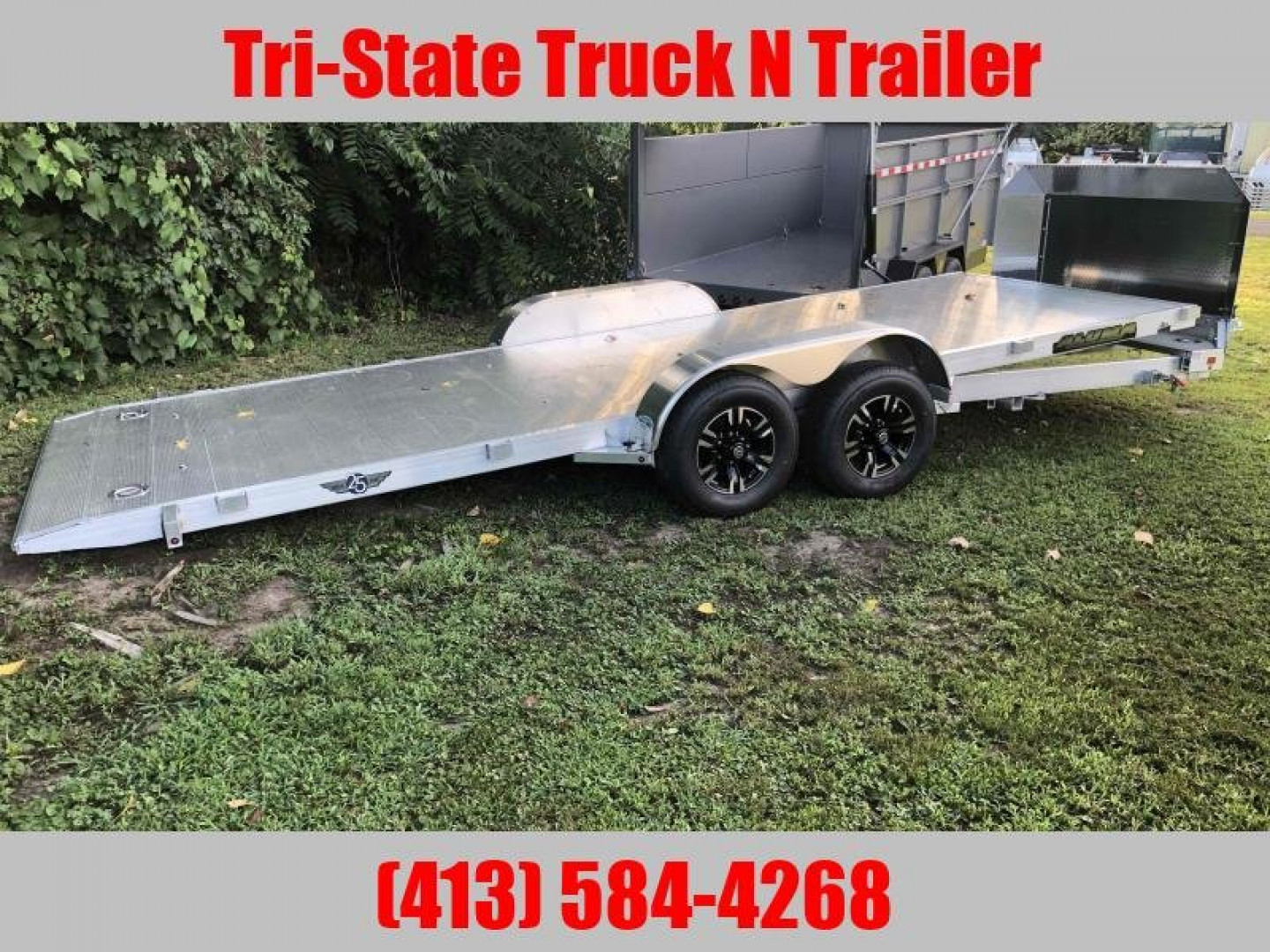 New 2027 Aluma 8220 Tilt Car Hauler Anniversary Edition