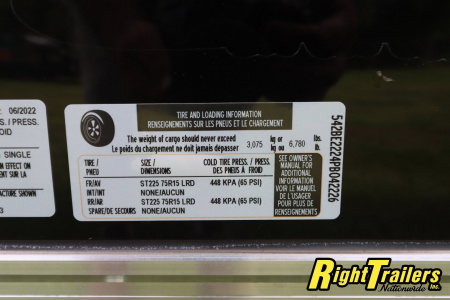 Used 2023 8.5X22 Bravo RACE TRAILER