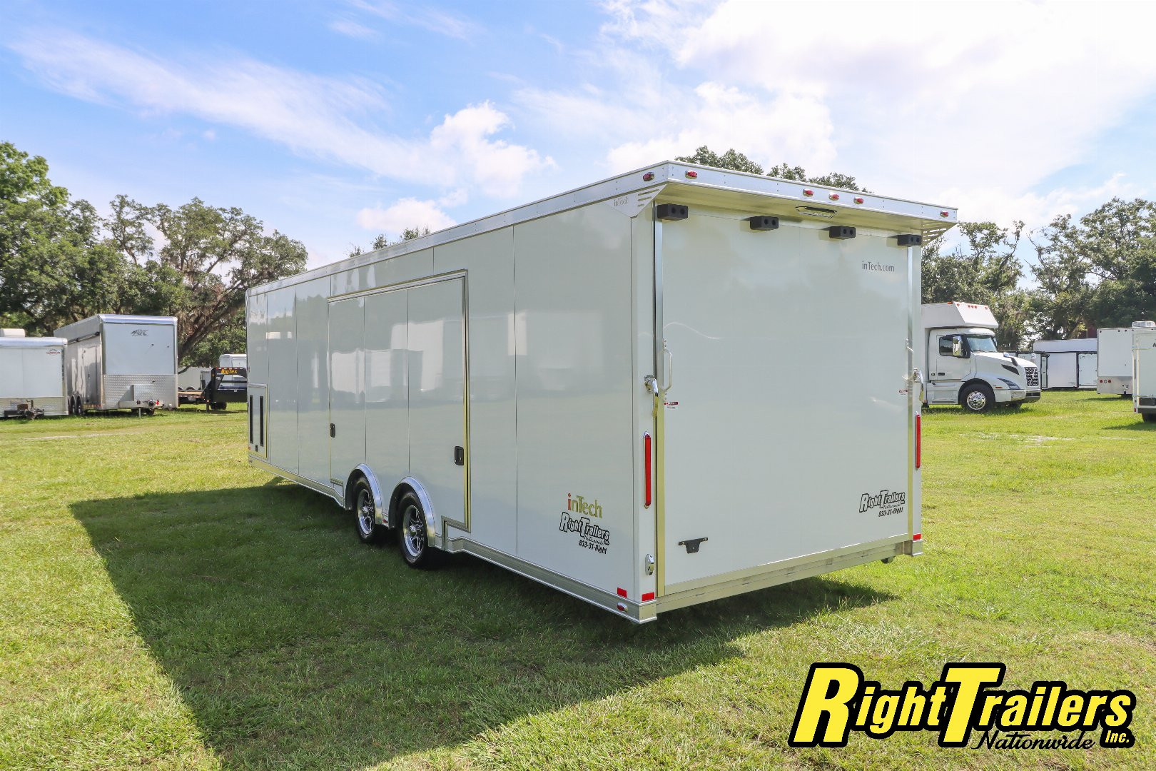 New 2025 inTech Trailers 8.5x28 Race Trailer