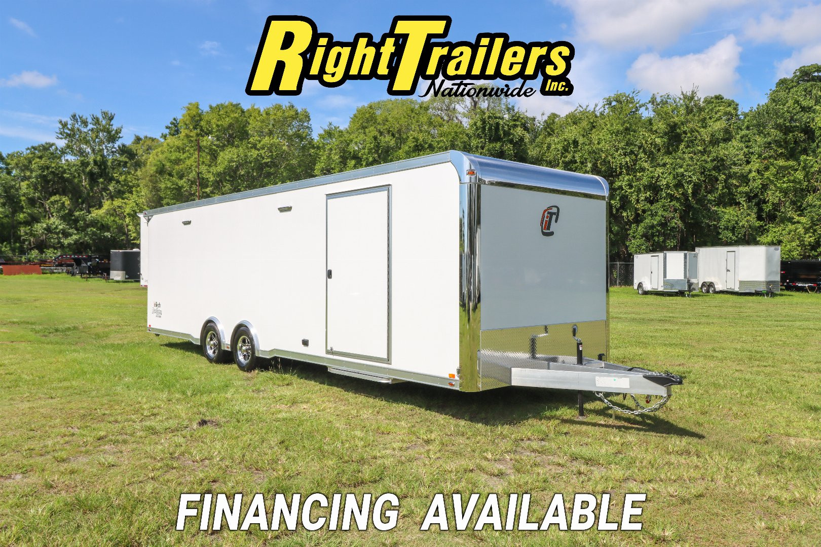 New 2025 inTech Trailers 8.5x28 Race Trailer