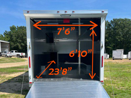 New 8.5x32 intech Race Trailer