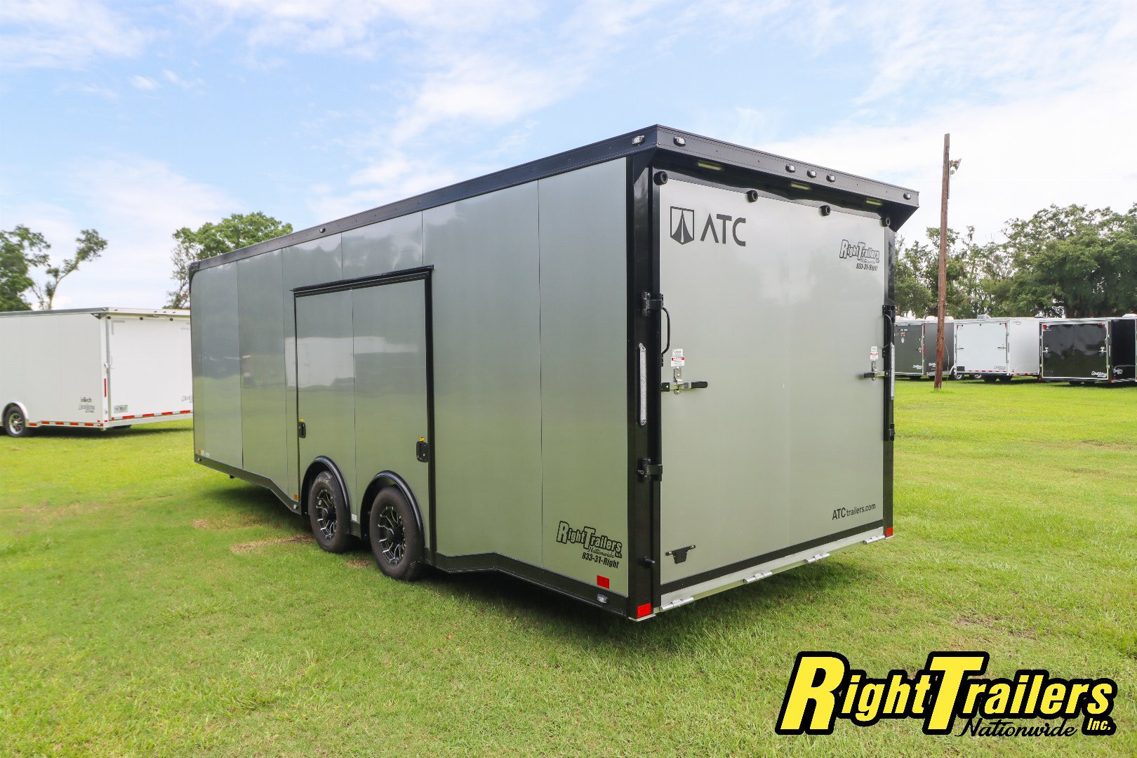 New 2025 ATC 8.5x24 ROM 400 Race Trailer