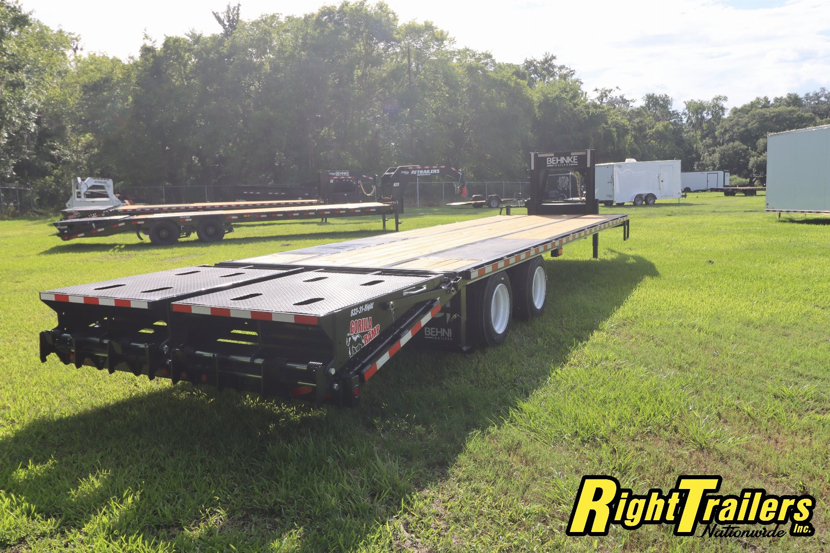 New 2026 Behnke 8.5x30 Gooseneck Equipment Trailer