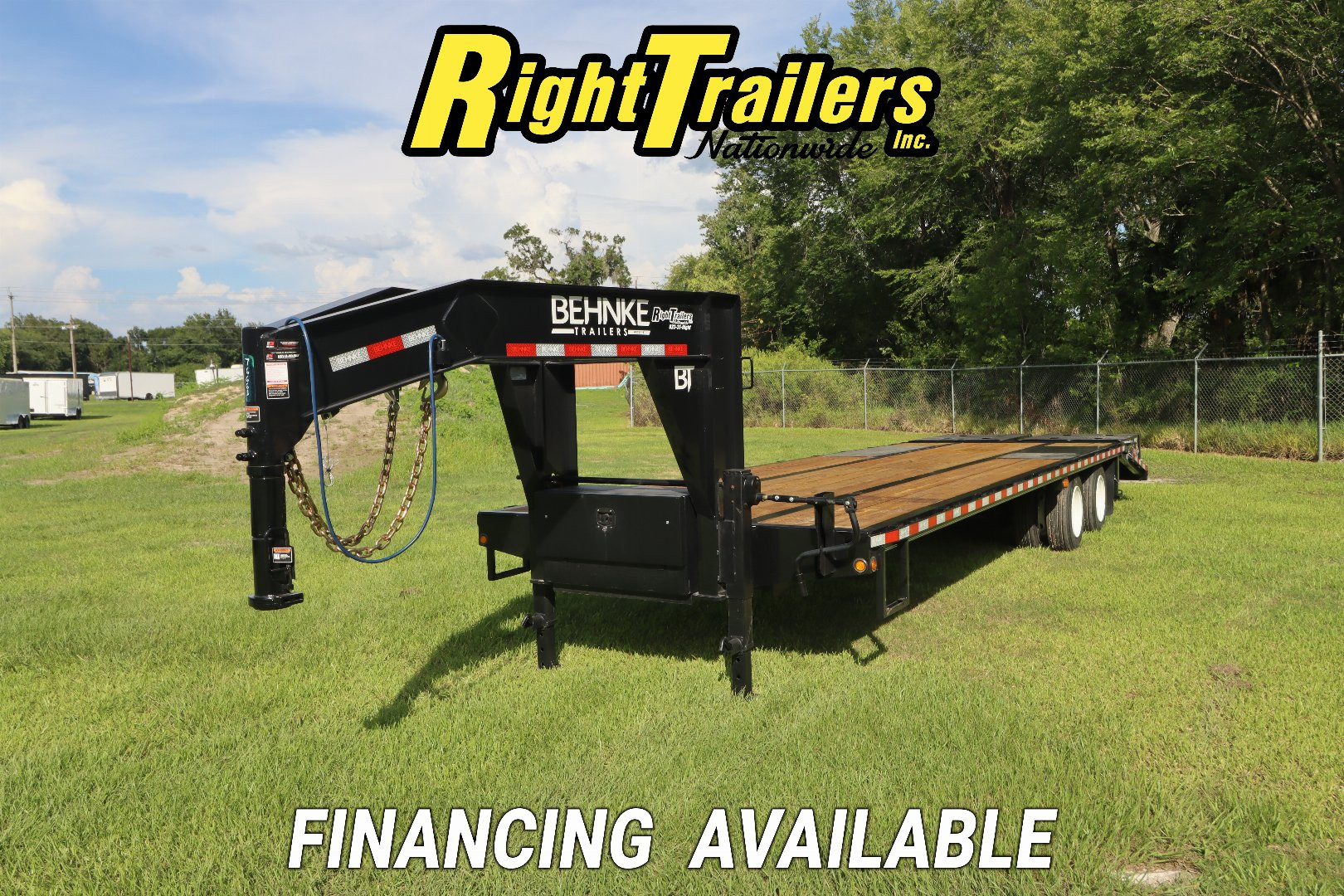 New 2026 Behnke 8.5x30 Gooseneck Equipment Trailer