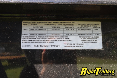 New 2026 Behnke 8.5x30 Gooseneck Equipment Trailer