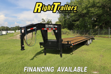 New 2026 Behnke 8.5x30 Gooseneck Equipment Trailer
