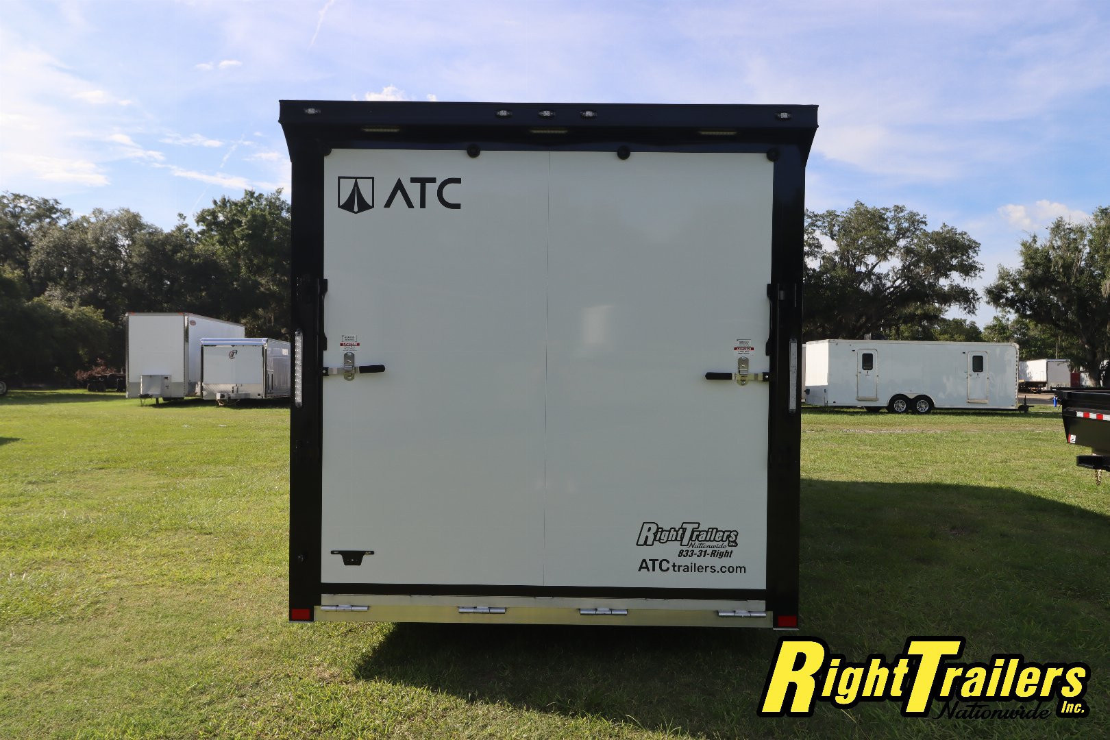 New 2025 ATC 8.5x28 ROM400 Race Trailer