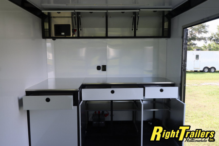 New 2025 ATC 8.5x28 ROM400 Race Trailer