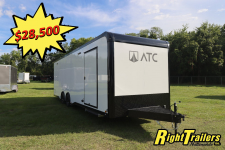 New 2025 ATC 8.5x28 ROM400 Race Trailer