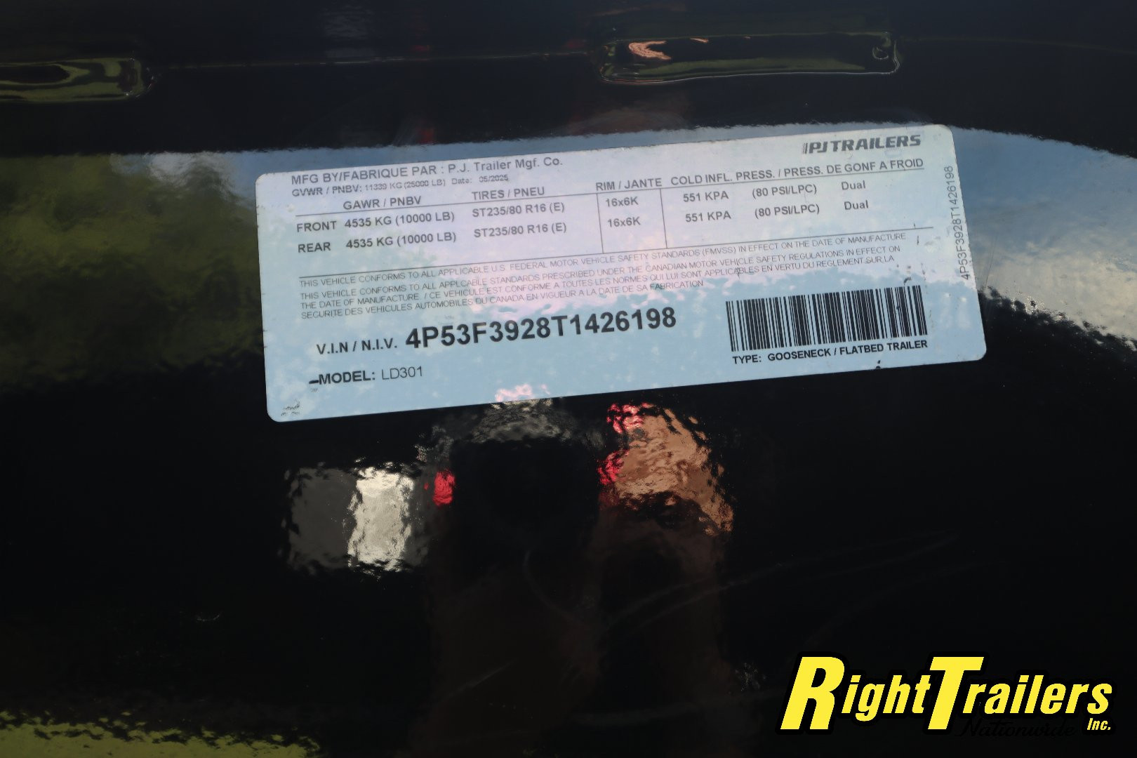 New 2026 PJ Trailers 8.5x30 Gooseneck Equipment Trailer