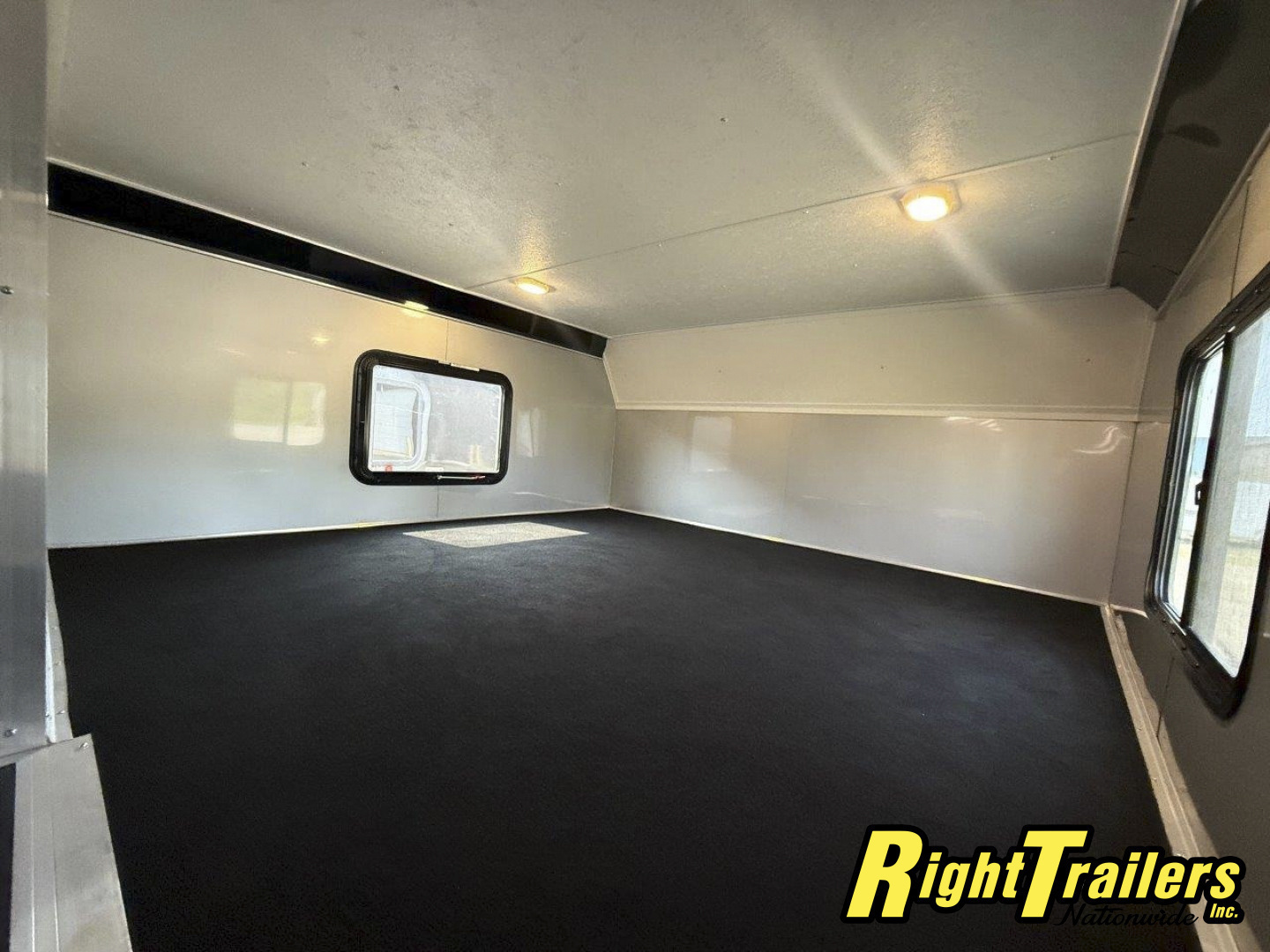 New 2025 Vintage Trailers 8.5x48 Race Trailer with Bathroom Package