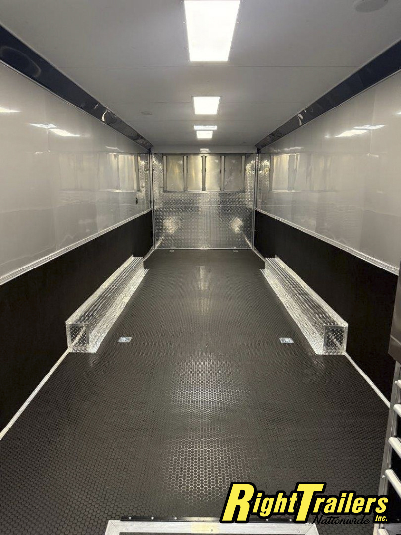 New 2025 Vintage Trailers 8.5x48 Race Trailer with Bathroom Package