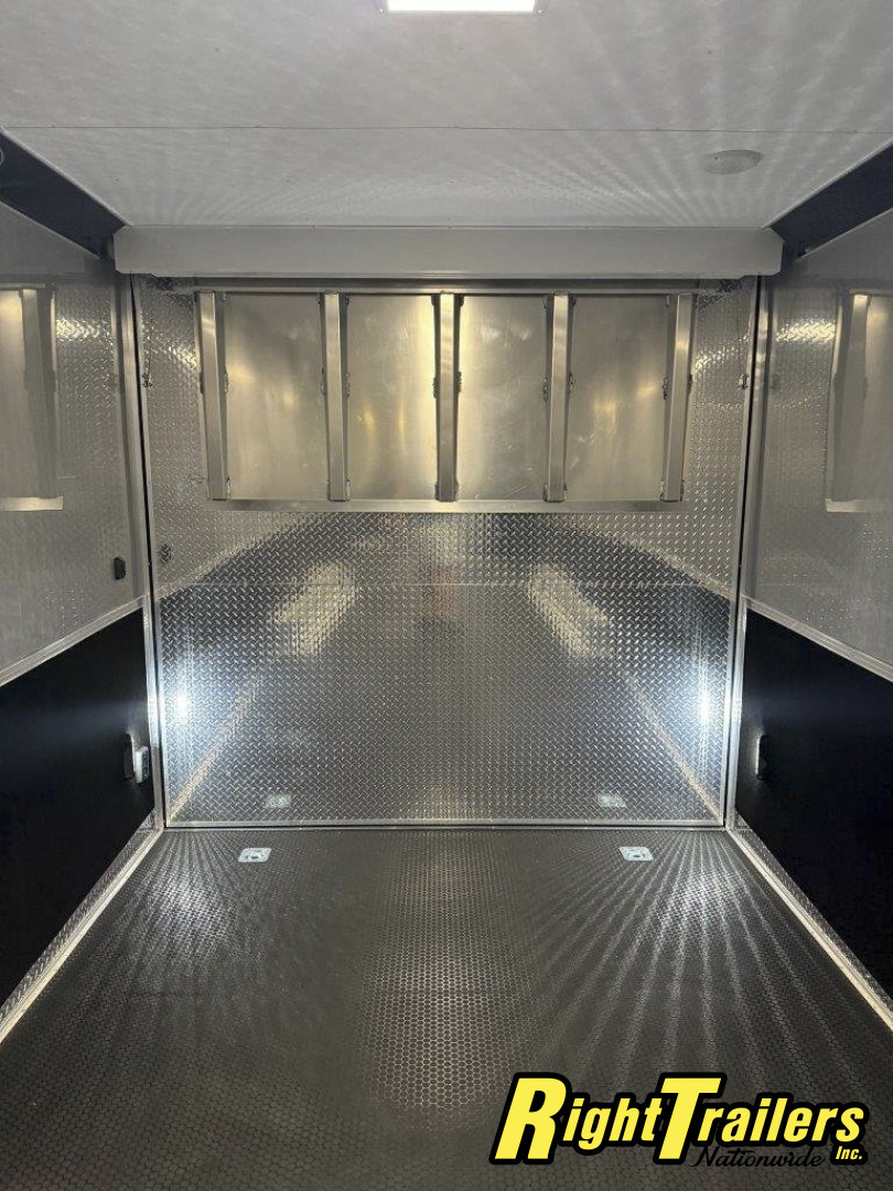 New 2025 Vintage Trailers 8.5x48 Race Trailer with Bathroom Package
