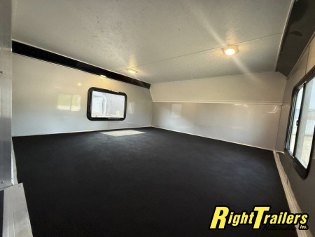 New 2025 Vintage Trailers 8.5x48 Race Trailer with Bathroom Package