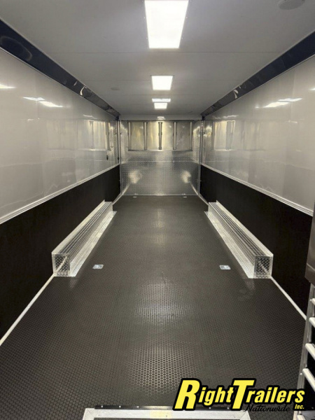 New 2025 Vintage Trailers 8.5x48 Race Trailer with Bathroom Package