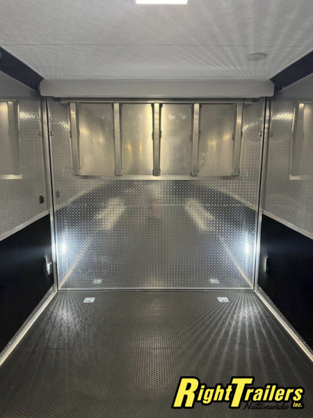 New 2025 Vintage Trailers 8.5x48 Race Trailer with Bathroom Package