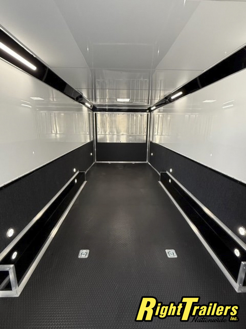 New RC Trailers 8.5x44 Race Trailer with Bathroom Package