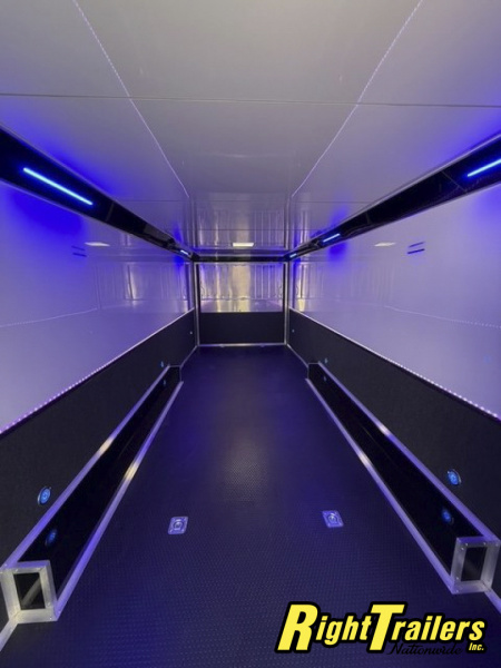 New RC Trailers 8.5x44 Race Trailer with Bathroom Package