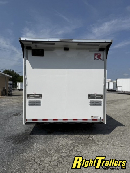 New RC Trailers 8.5x44 Race Trailer with Bathroom Package
