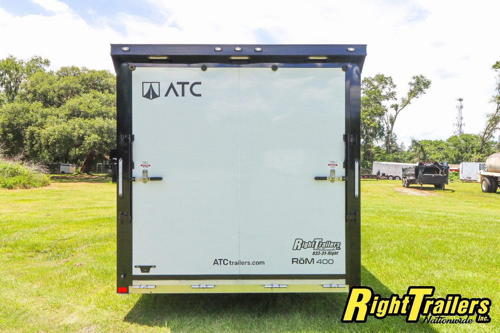 New 2025 8.5X28 ATC RACE TRAILER