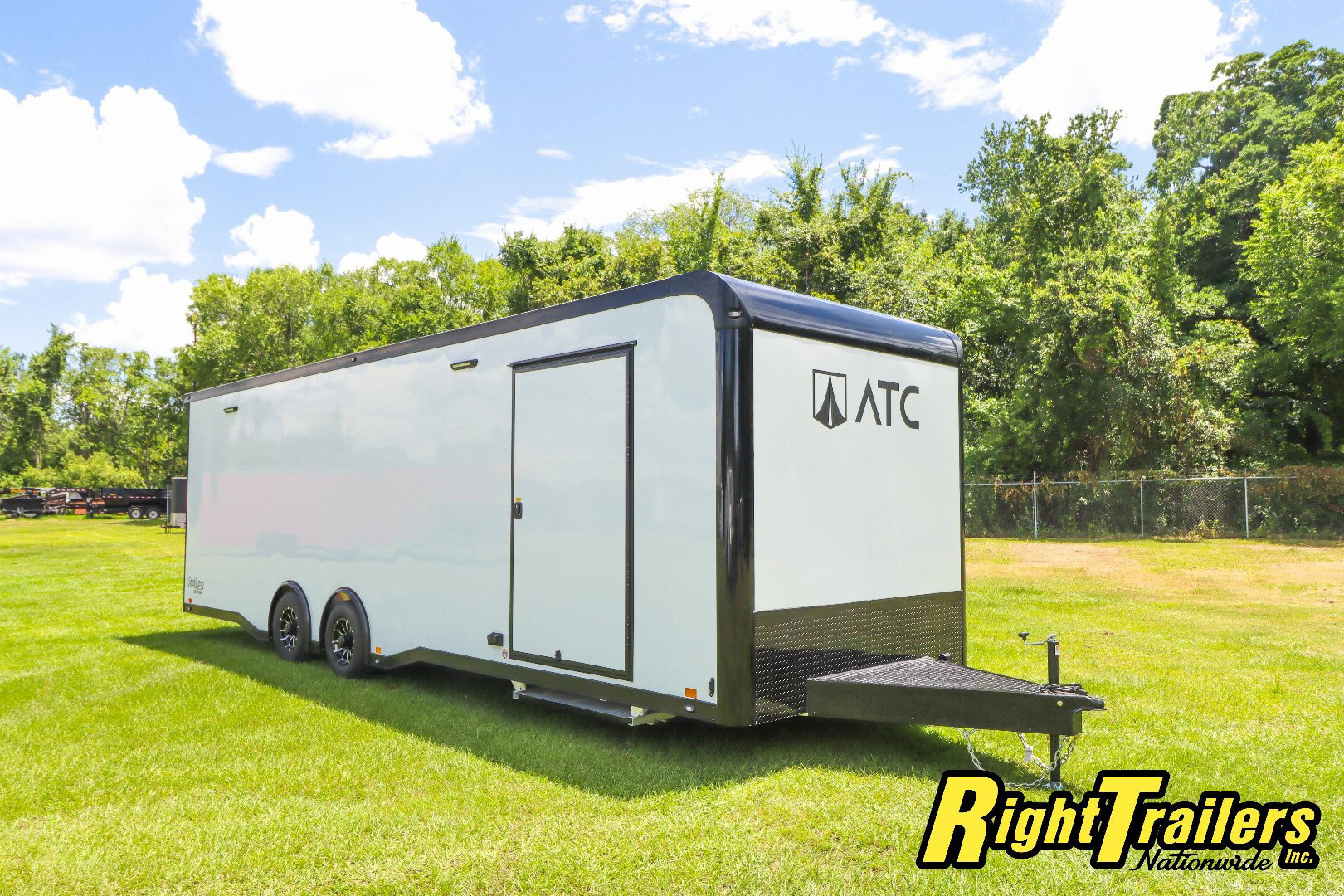 New 2025 8.5X28 ATC RACE TRAILER