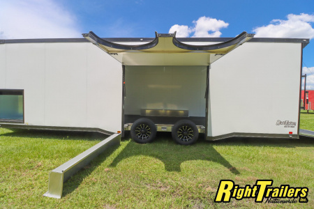 New 2025 8.5X28 ATC RACE TRAILER