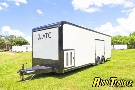 New 2025 8.5X28 ATC RACE TRAILER