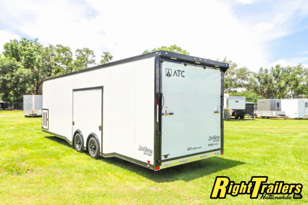 New 2025 8.5X28 ATC RACE TRAILER